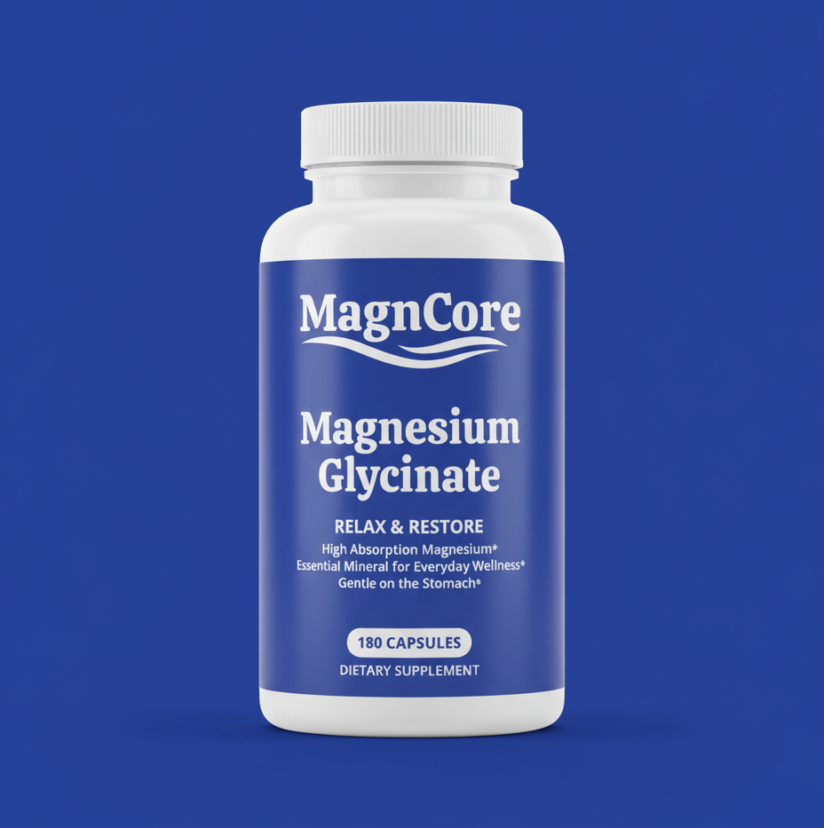 ***** Magnesium Glycinate ***** 180 capsules | 105mg each
