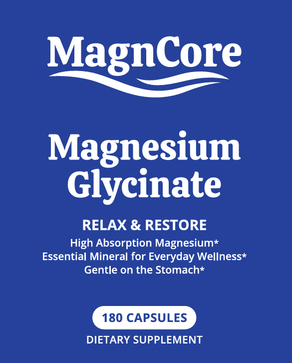 ***** Magnesium Glycinate ***** 180 capsules | 105mg each