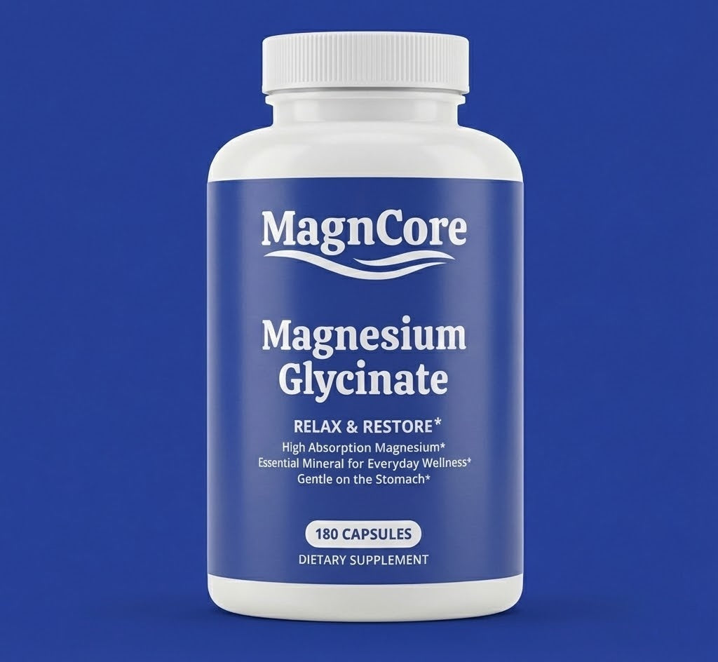 ***** Magnesium Glycinate ***** 180 capsules | 105mg each